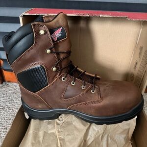 Red Wing Shoes Brown and Black Men's Work Boots